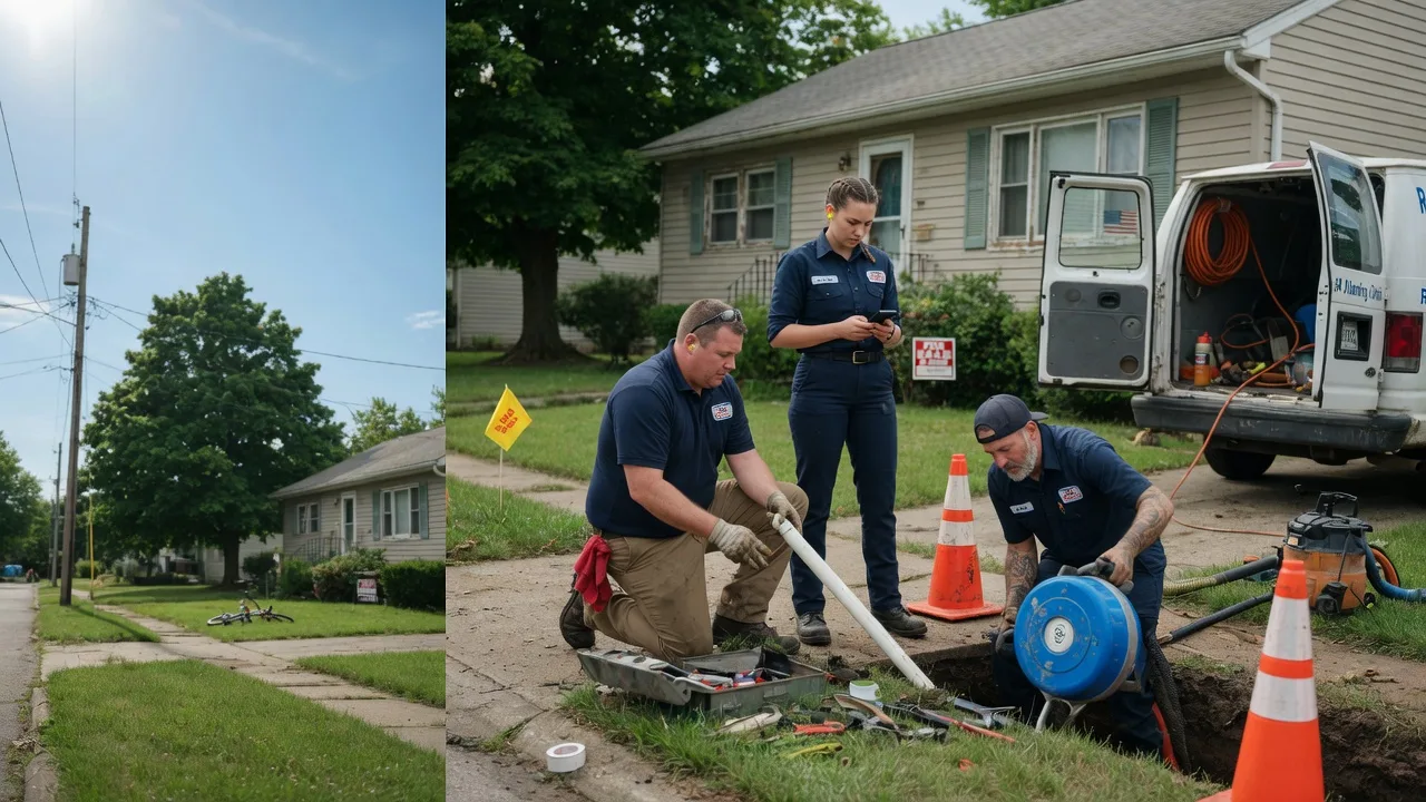 Sewer Line Repair in Cottage Hills, IL near me